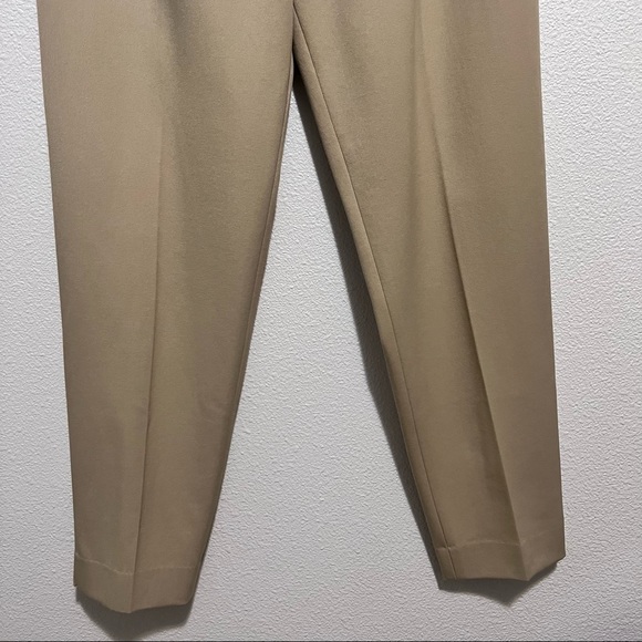 NWT Fabrizio Gianni Stretch Pants for High Comfort Beige Made in USA  Sz 12 - Picture 6 of 13